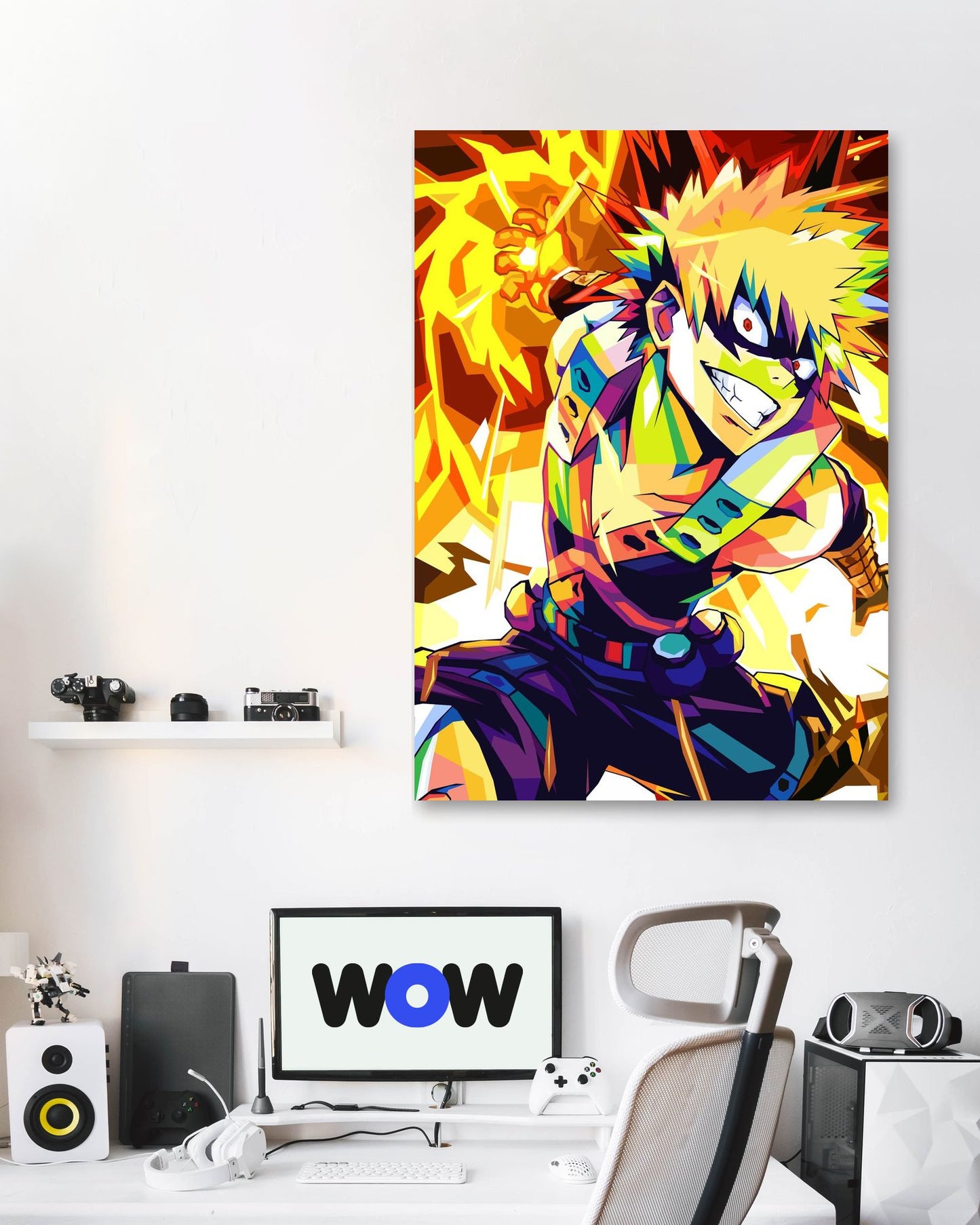 Bakugou Katsuki Wpap Pop Art - @SiksisArt