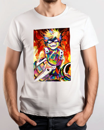 Katsuki Bakugo Wpap Pop Art - @SiksisArt