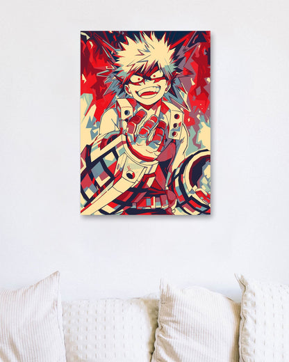 Katsuki Bakugo My Hero - @SiksisArt