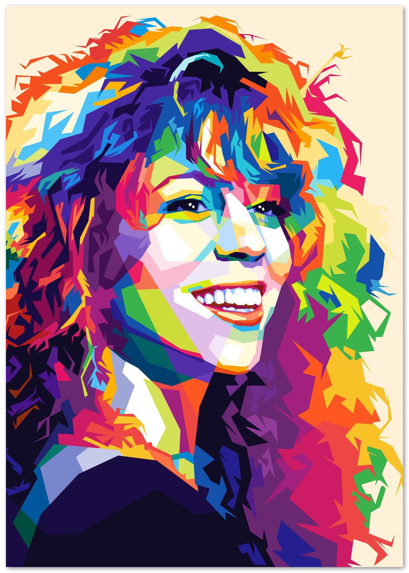 Mariah Carey Wpap Pop Art - @SiksisArt