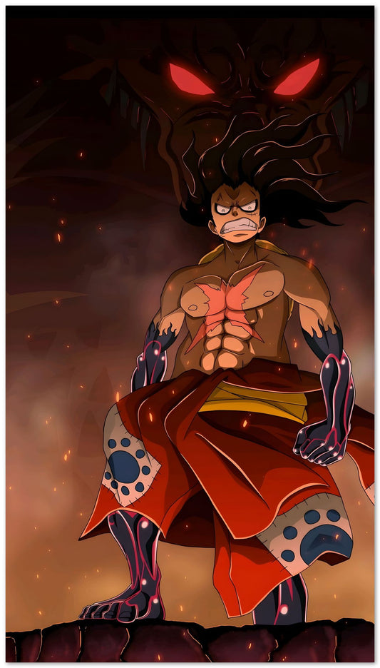 Mongkey D Luffy Gear 4 Snake Man - @Tanjidor