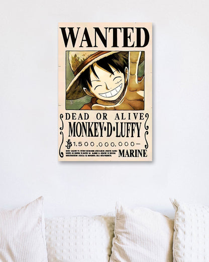 Mongkey D Luffy Poster - @Tanjidor