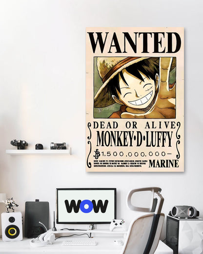 Mongkey D Luffy Poster - @Tanjidor