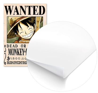 Mongkey D Luffy Poster - @Tanjidor