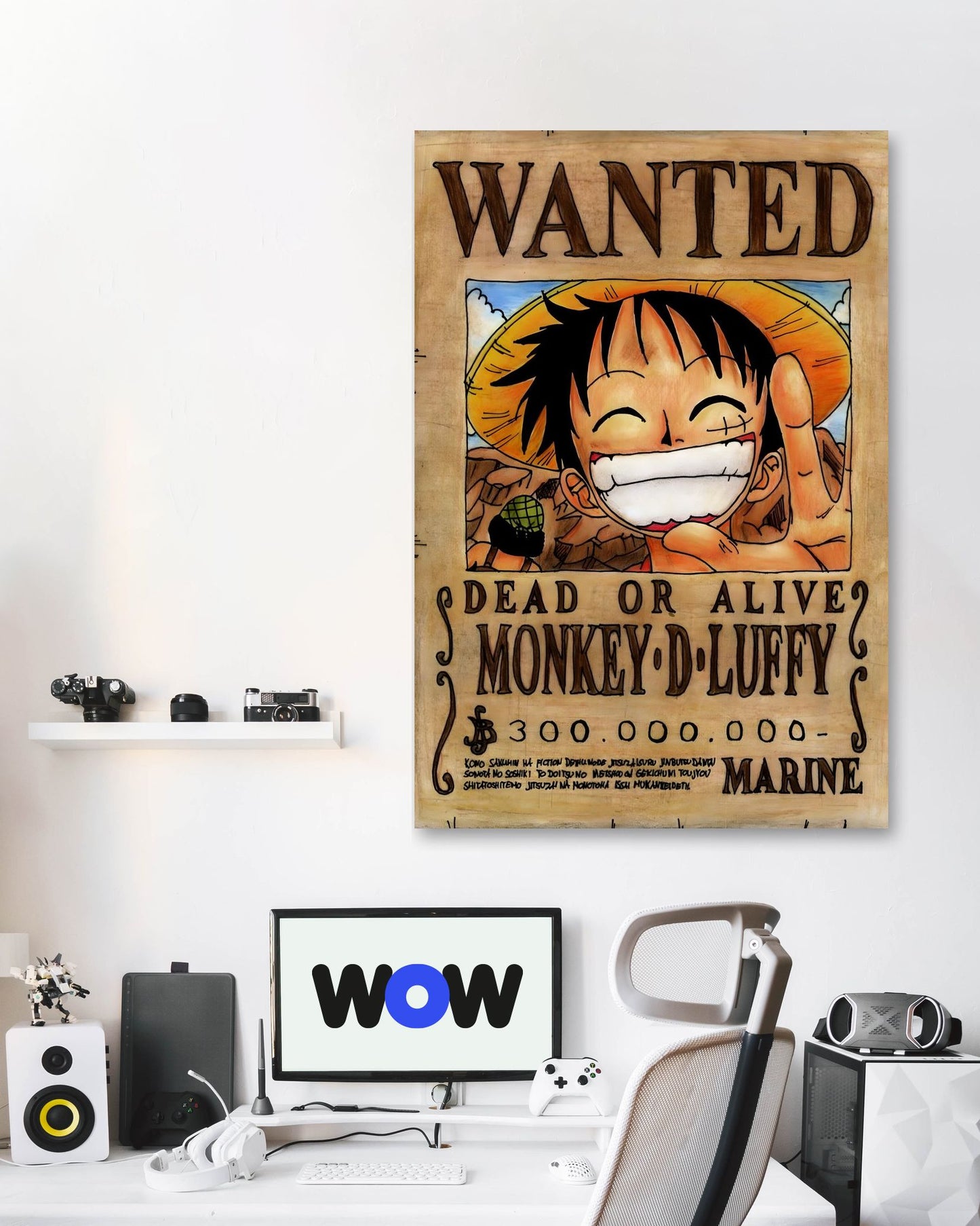 Mongkey D Luffy Poster 300 - @Tanjidor