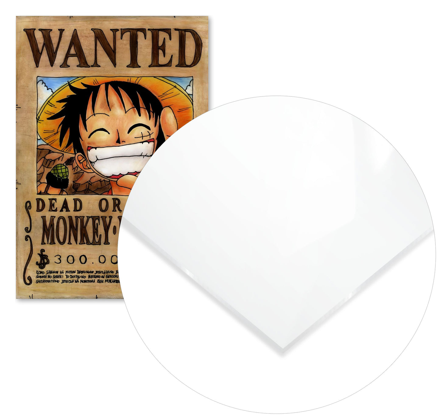 Mongkey D Luffy Poster 300 - @Tanjidor