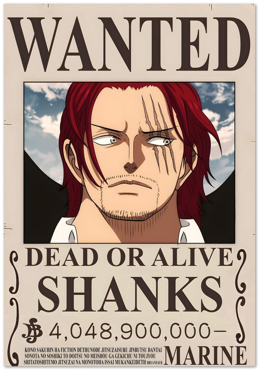 Shanks Poster - @Tanjidor