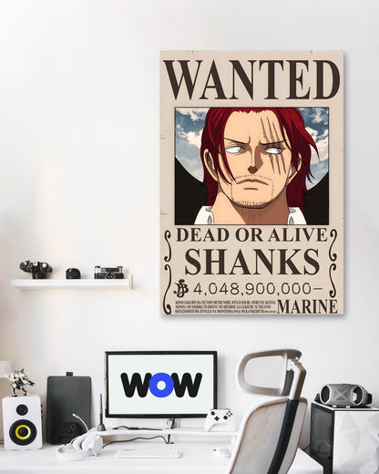 Shanks Poster - @Tanjidor