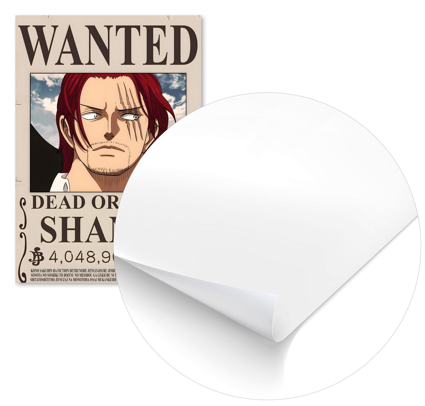 Shanks Poster - @Tanjidor