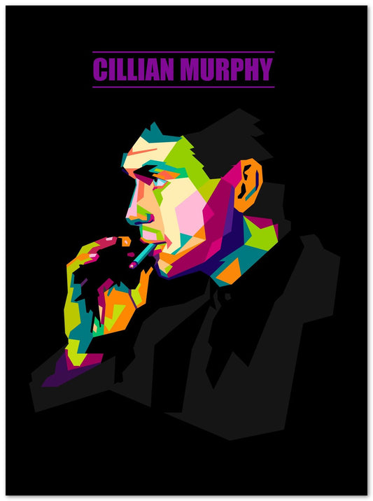 Cillian Murphy In Wpap Art Style - @Hanafi