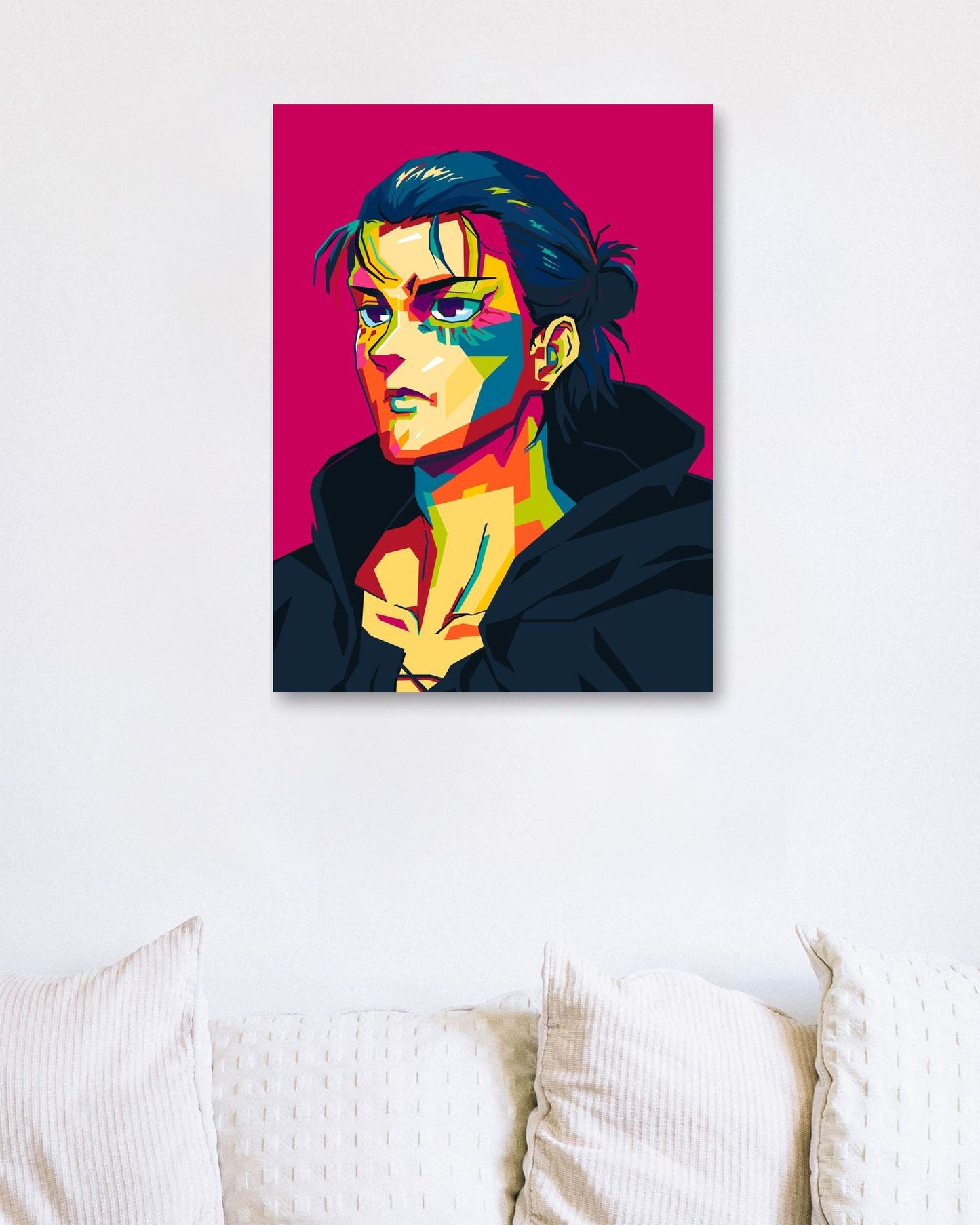 Erren Yeager In Wpap Art Style Colorful - @Hanafi