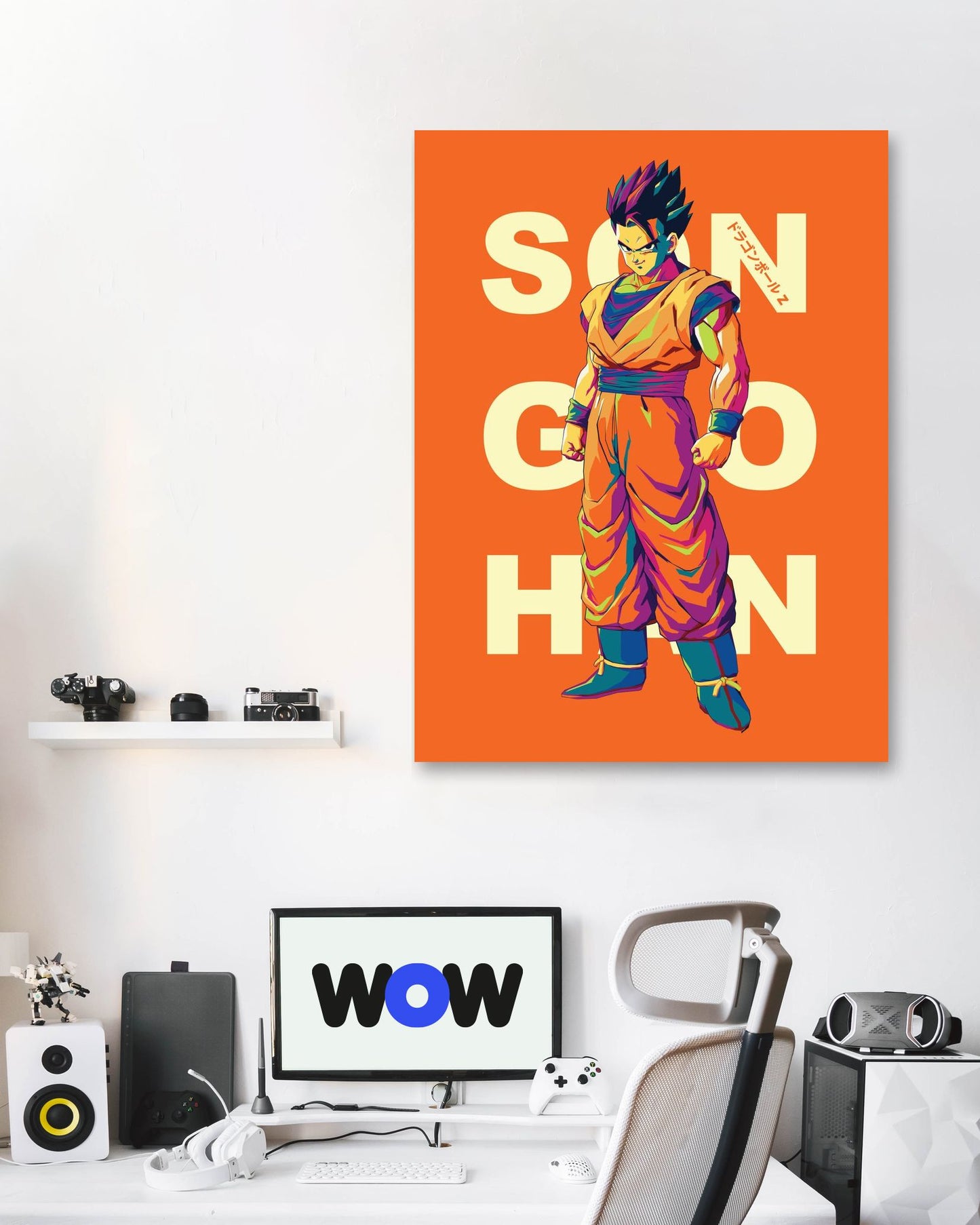 Son Gohan In Wpap Art Style Colorful - @Hanafi