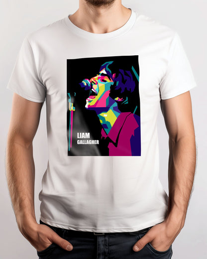 Liam Gallagher In Wpap Art Style  - @Hanafi