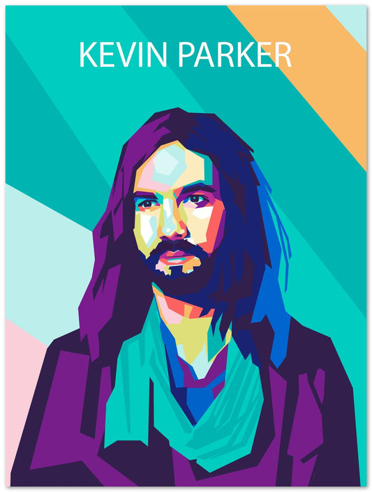 Kevin Parker In Wpap Art Style - @Hanafi