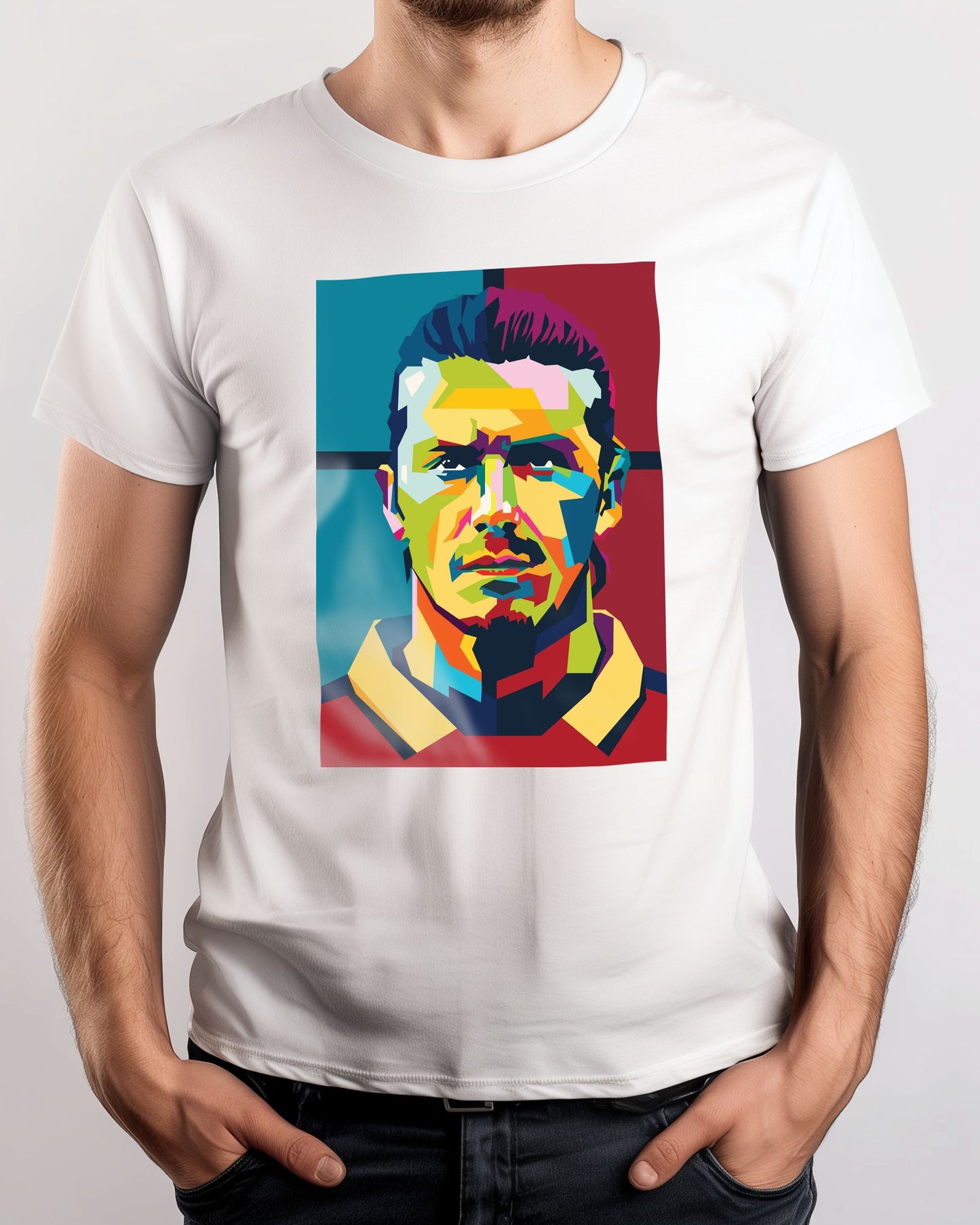 David Beckham In Wpap Art Style - @Hanafi