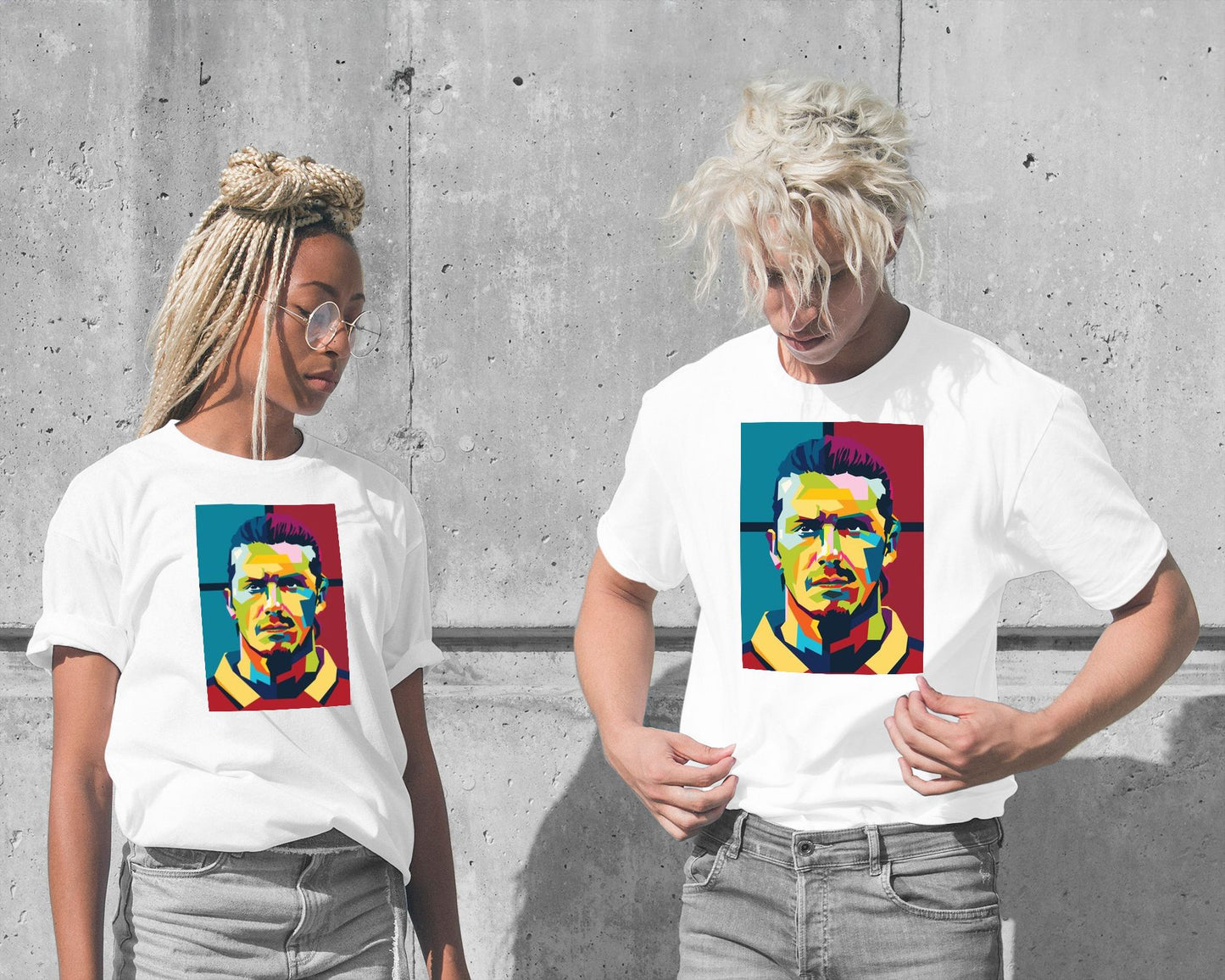 David Beckham In Wpap Art Style - @Hanafi