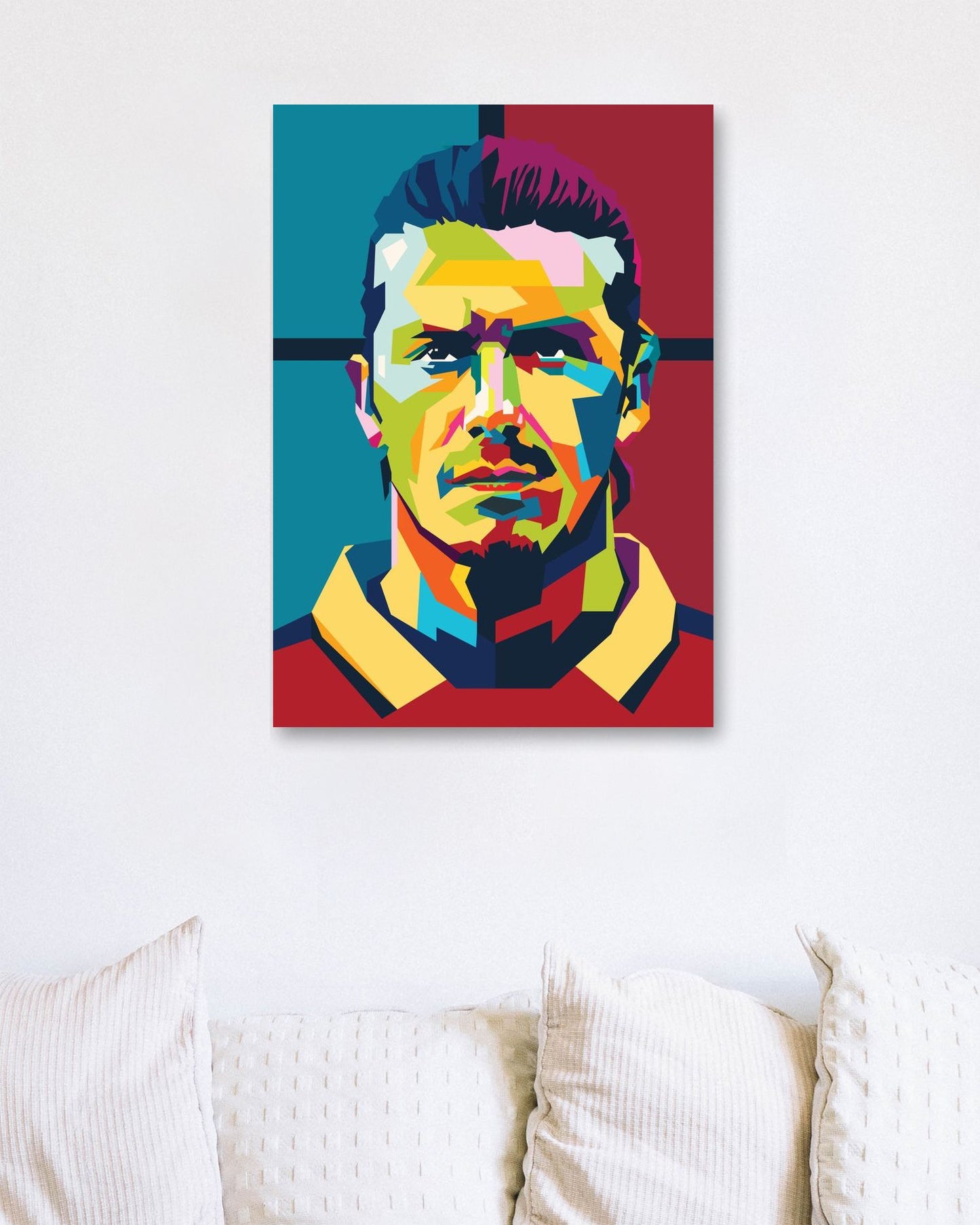 David Beckham In Wpap Art Style - @Hanafi