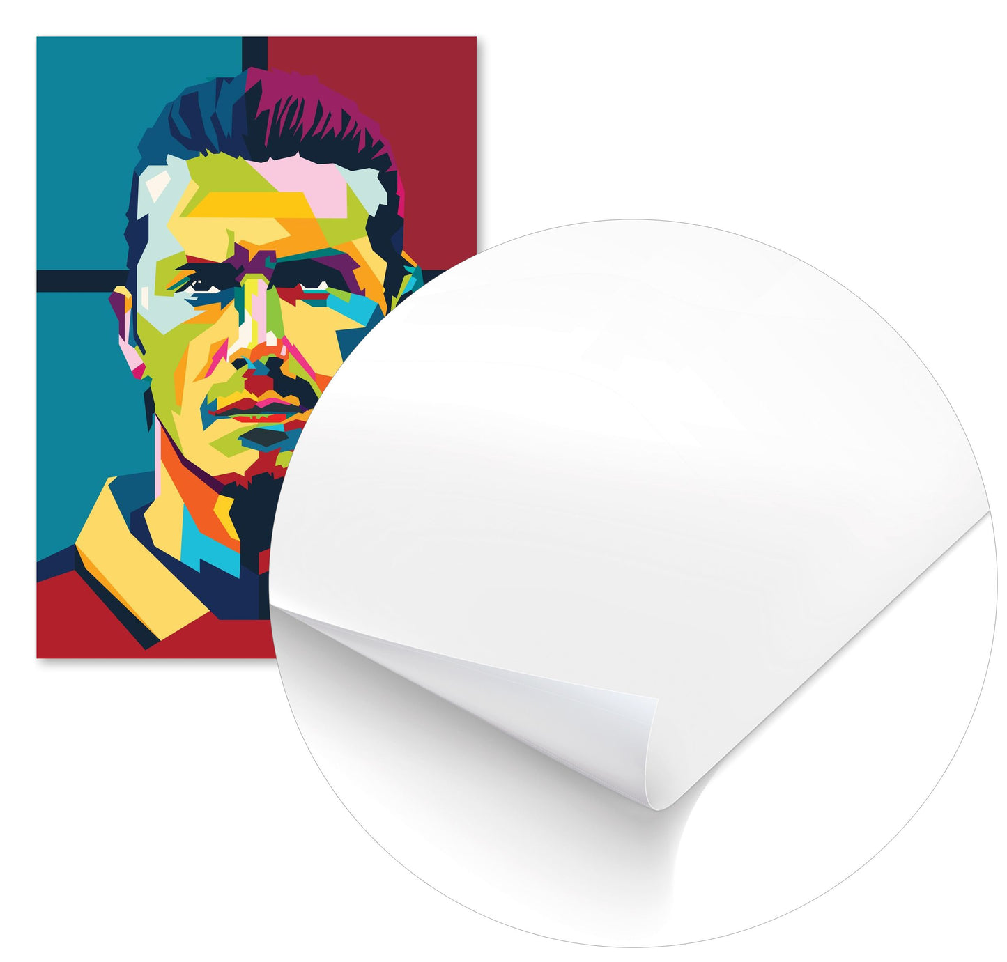 David Beckham In Wpap Art Style - @Hanafi