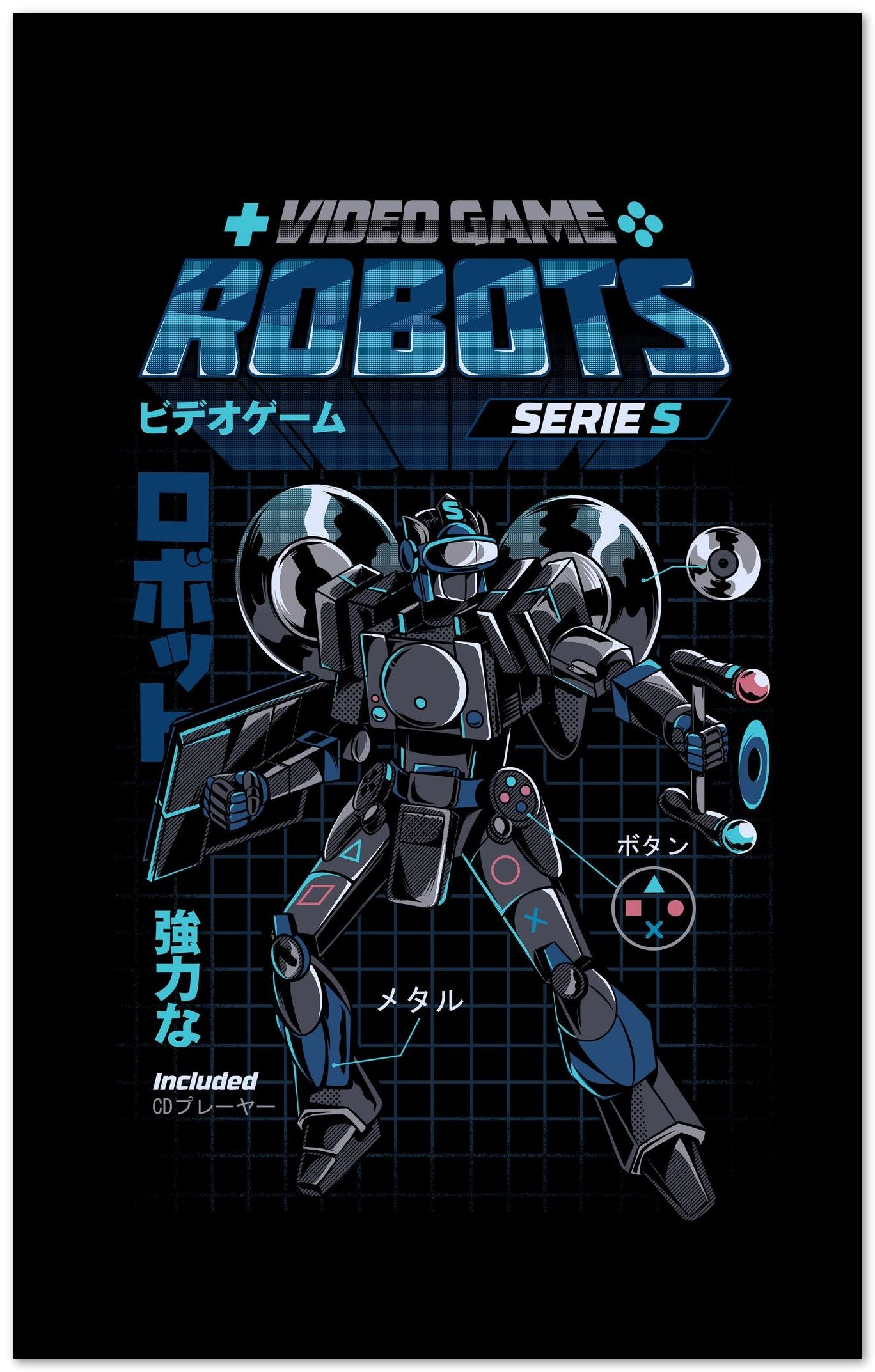 Console Robot S - @Ilustrata