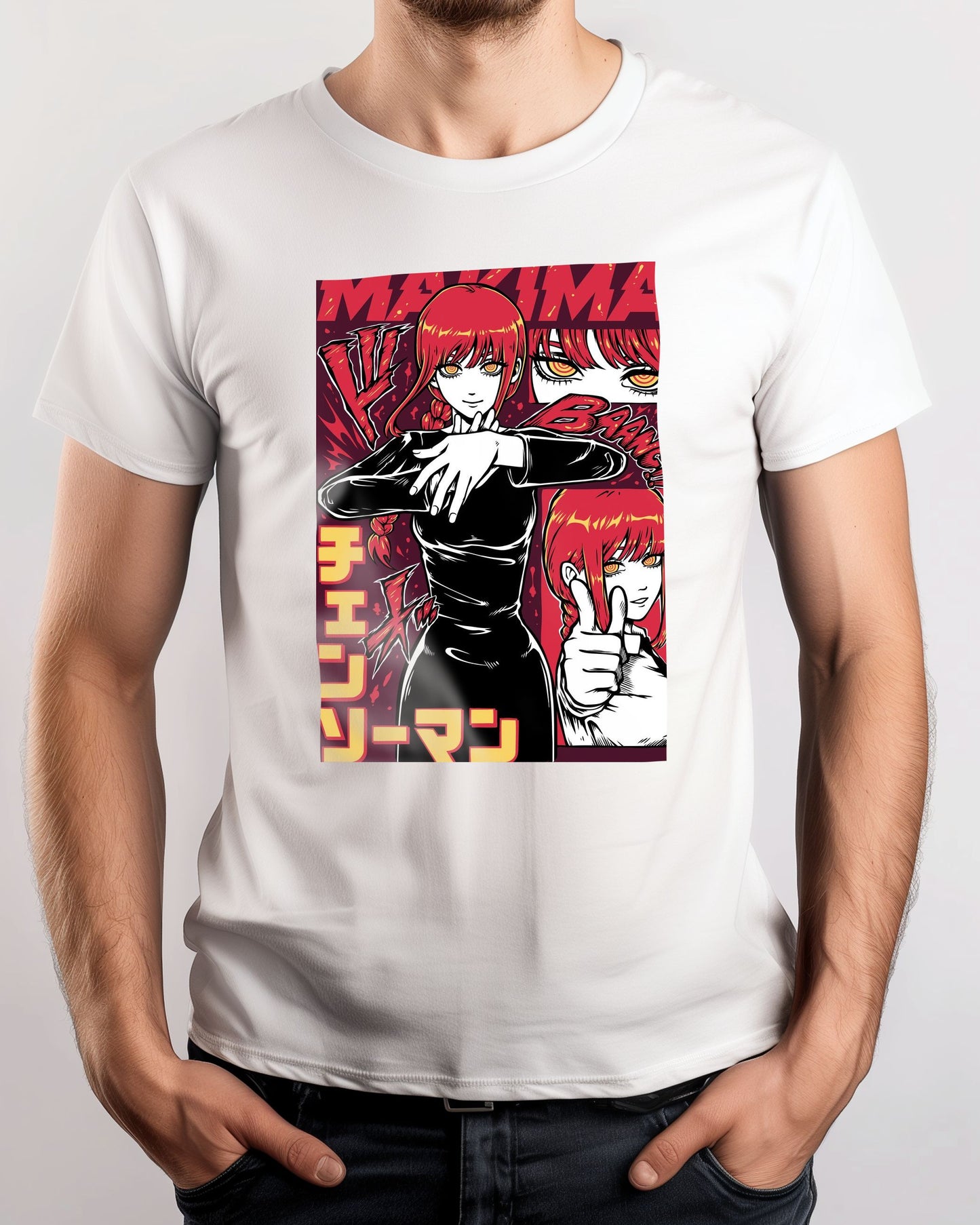 Makima Chainsaw Man - @clickposter