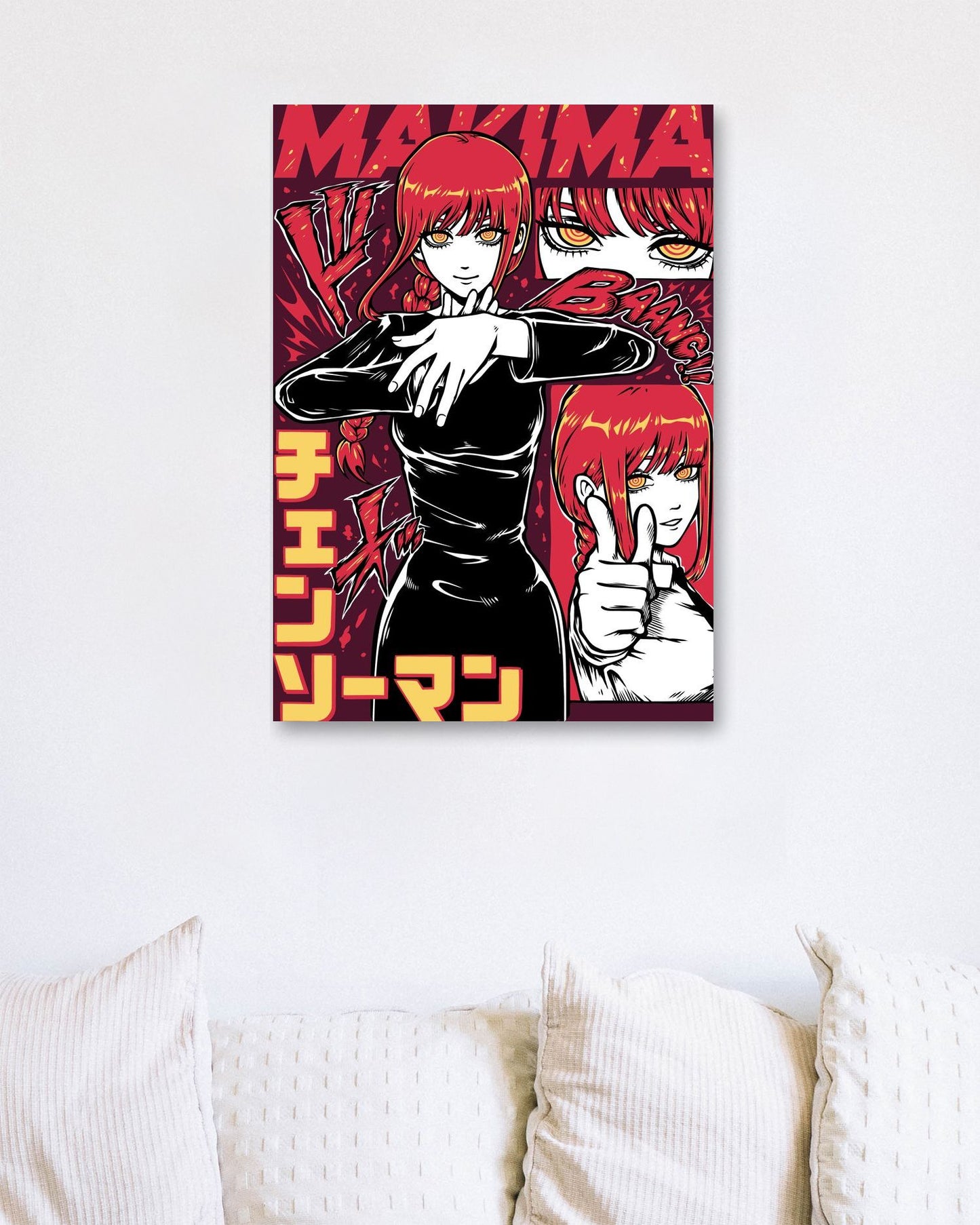 Makima Chainsaw Man - @clickposter