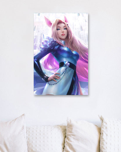 Ahri league of legends  - @Cutemanga