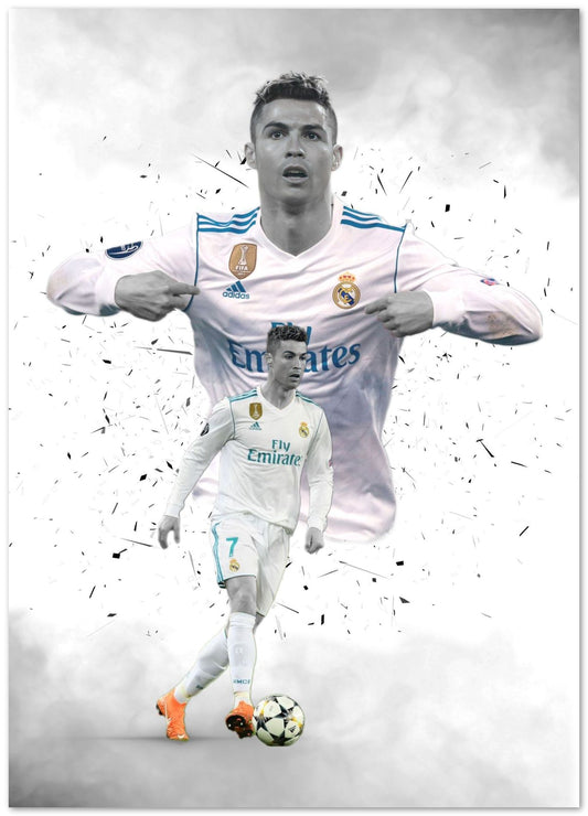 Cristiano Ronaldo Real Madrid - @REZDESIGN