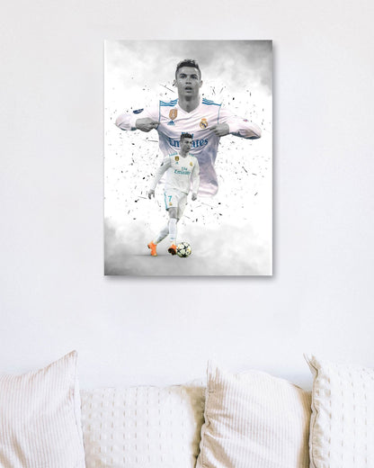 Cristiano Ronaldo Real Madrid - @REZDESIGN