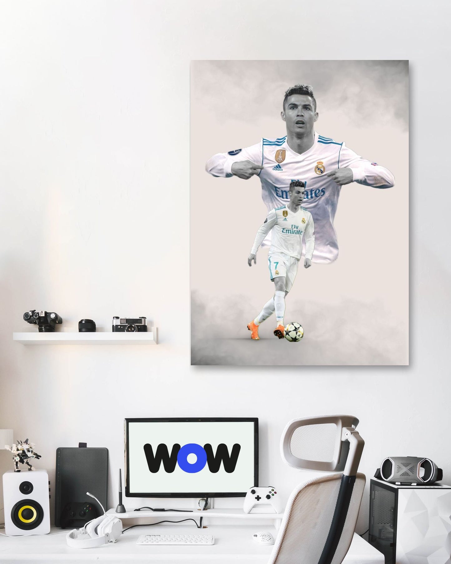 Ronaldo Real Madrid - @REZDESIGN