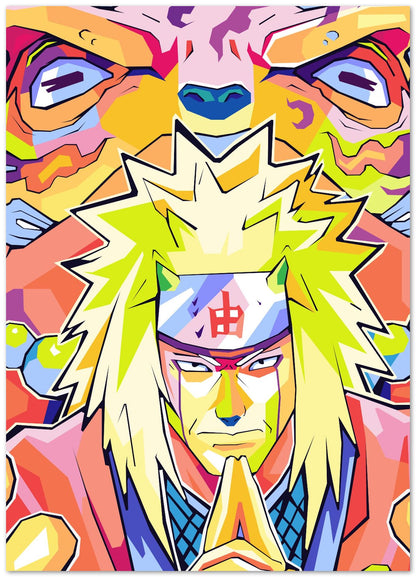 jiraya wpap pop art - @hikenthree