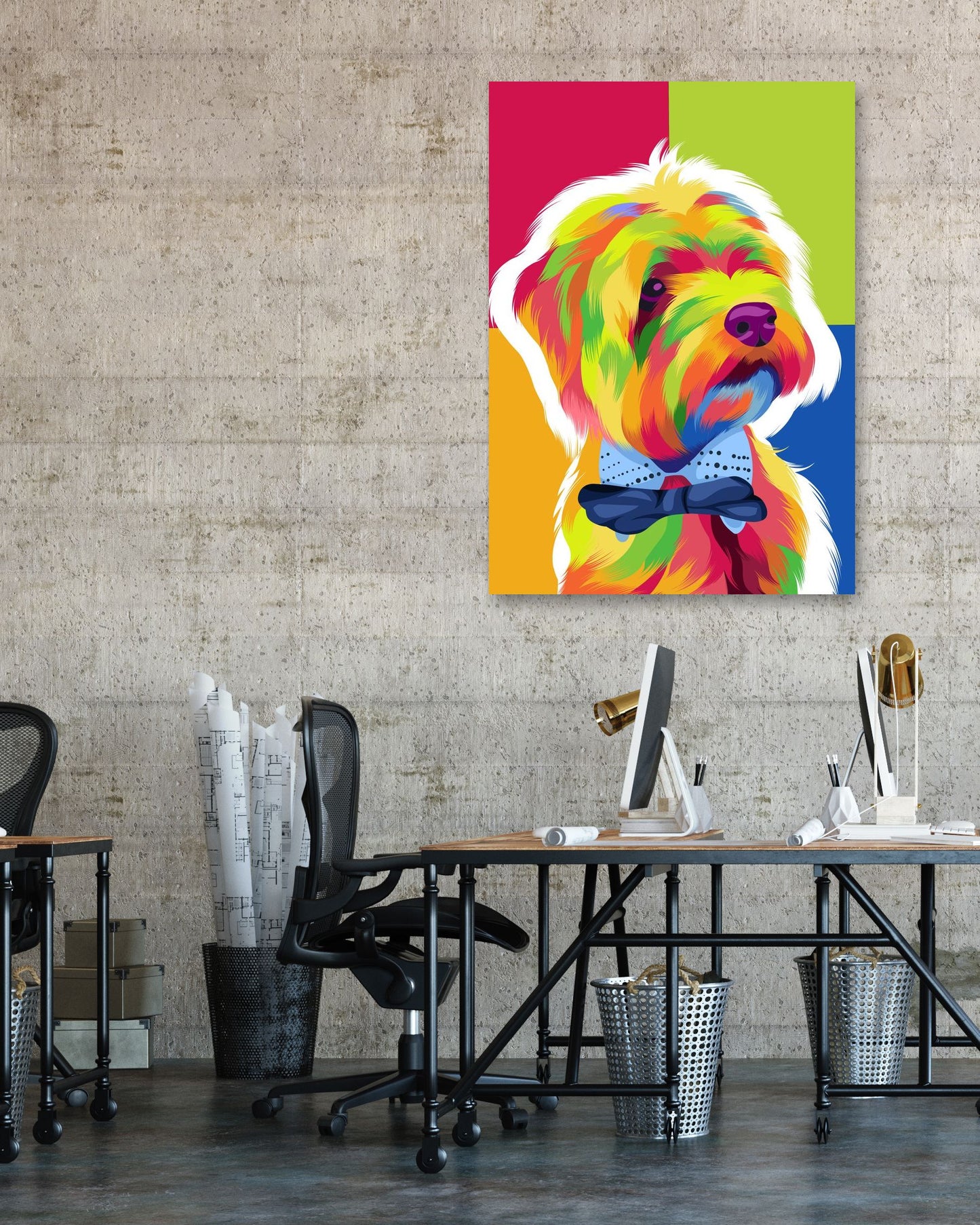 dogs pop art - @BODAG