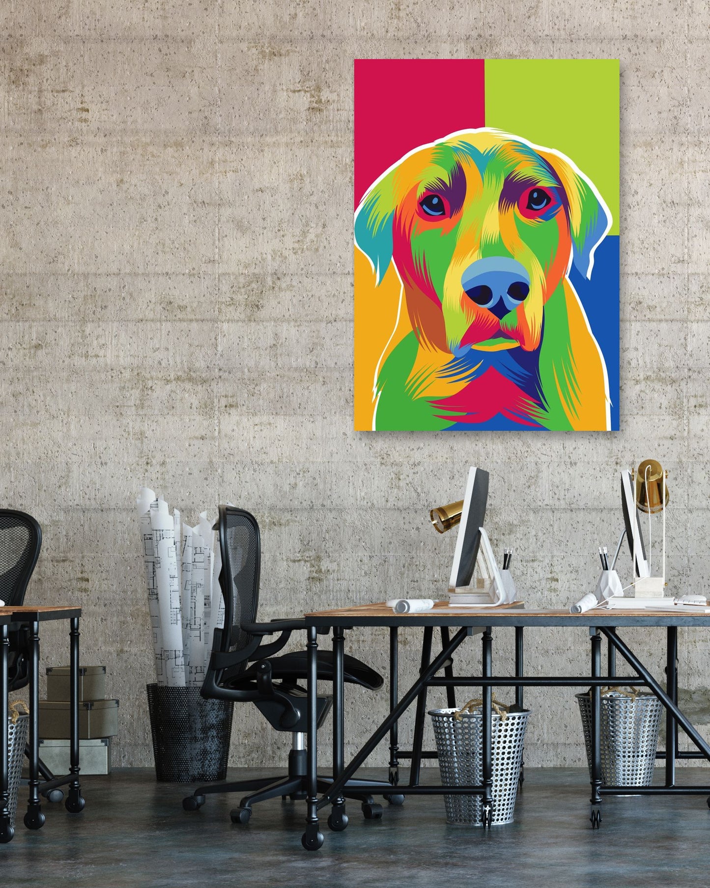 dogs pop art style - @BODAG