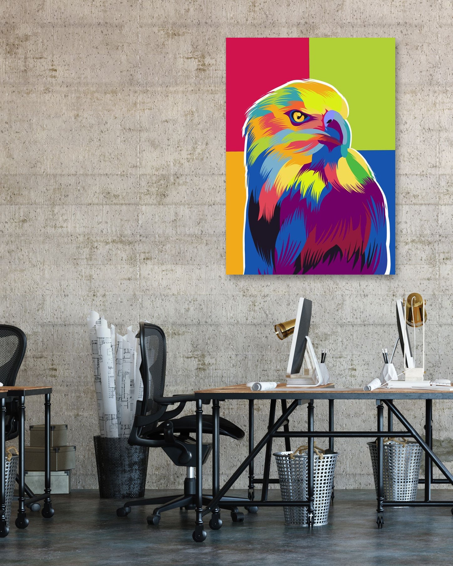 Eagle pop art - @BODAG