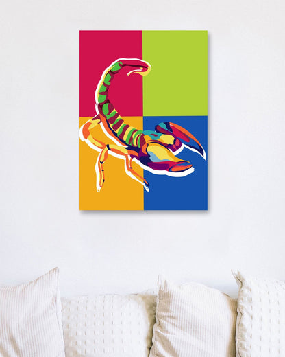scorpion pop art - @BODAG