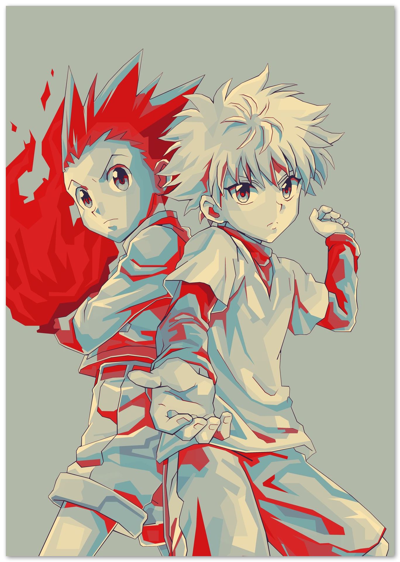 gon and killua  - @hikenthree