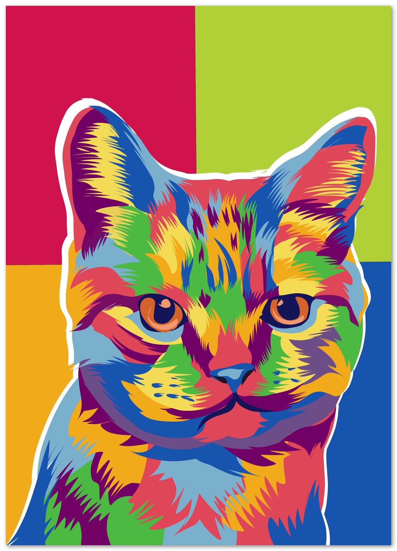 cats pop art - @BODAG