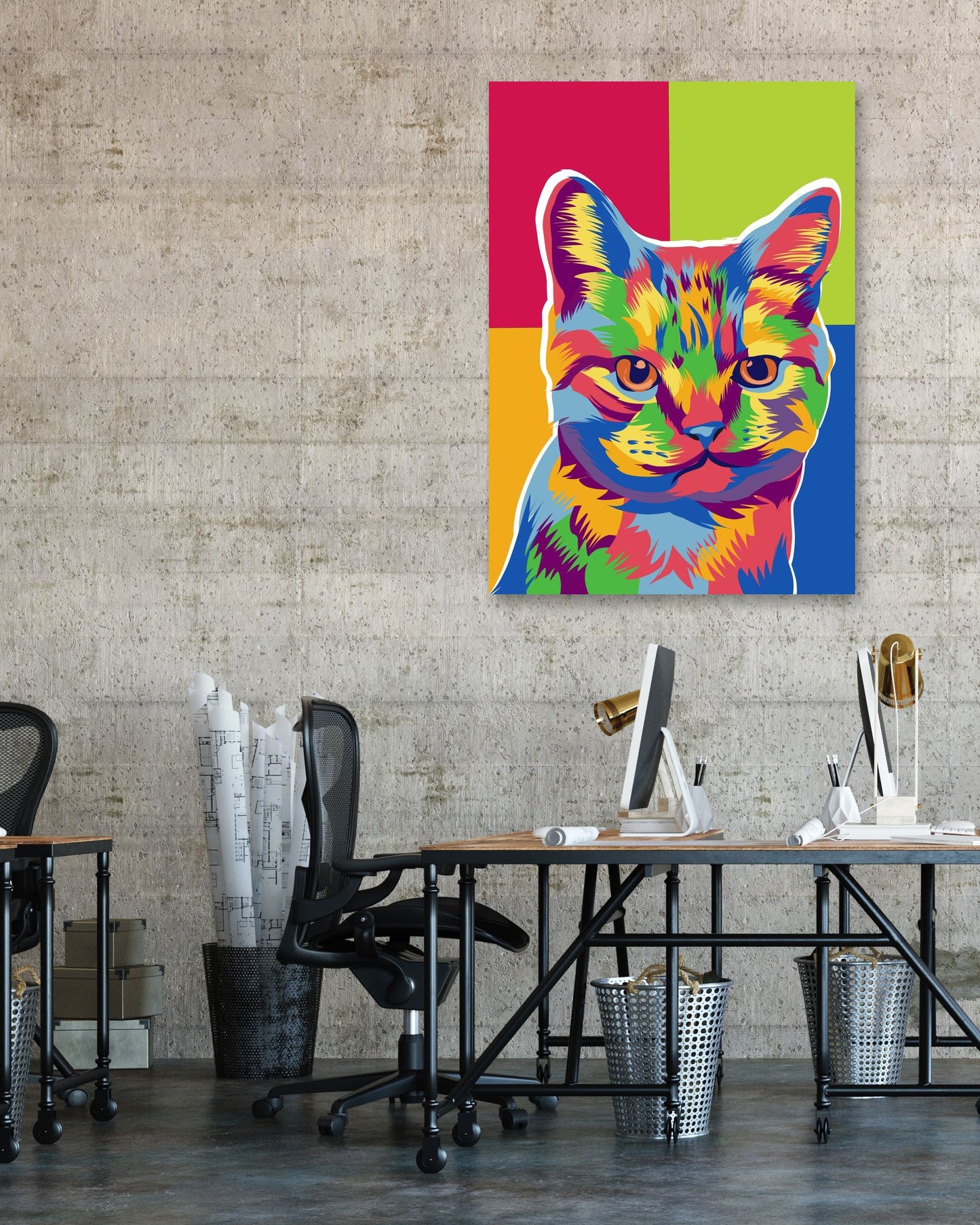 cats pop art - @BODAG