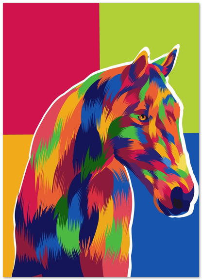 horse pop art - @BODAG