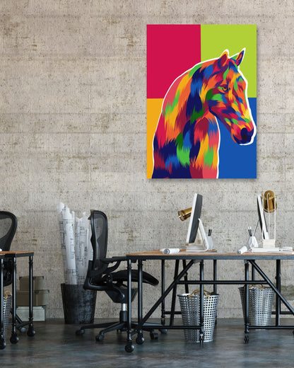 horse pop art - @BODAG