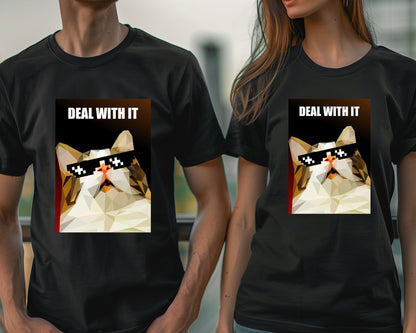 deal with it cat meme - @Artnesia