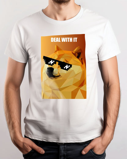 deal with it doge meme - @Artnesia