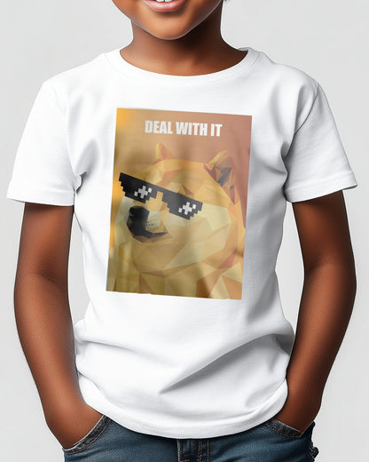 deal with it doge meme - @Artnesia