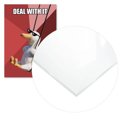 swing duck deal with it meme - @Artnesia