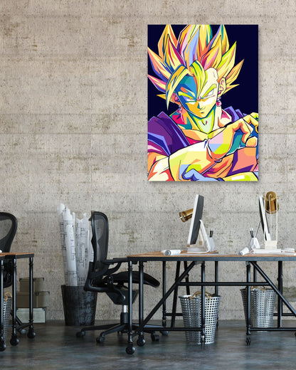 vegeta and goku wpap pop art - @hikenthree