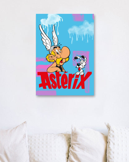 asterix retro comics - @pansodda