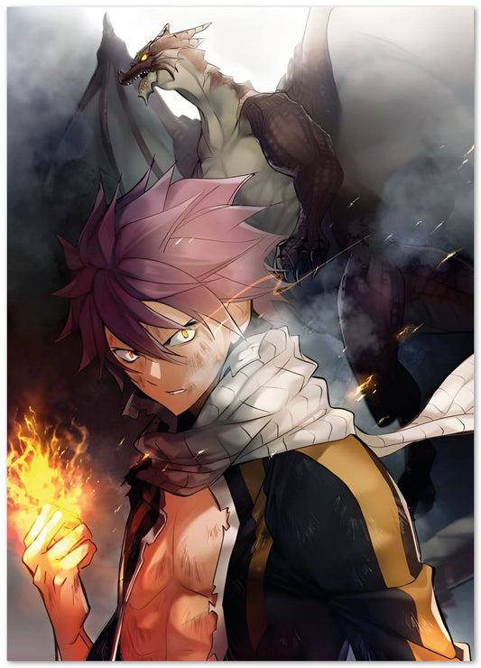 Fairy Tail Natsu Dragneel  - @InspireeridaArt