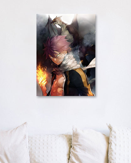 Fairy Tail Natsu Dragneel  - @InspireeridaArt