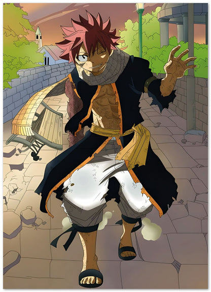 Natsu Fairy Tail Art - @InspireeridaArt