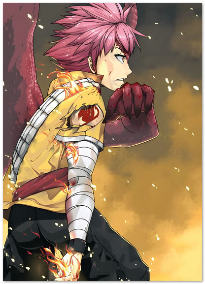 Natsu Fire Dragon Slayer - @InspireeridaArt