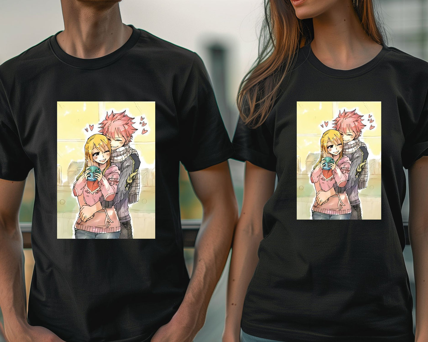 Natsu and Lucy Heartfilia Fairy Tail - @InspireeridaArt